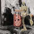 Horror Movie Glass Tumbler | Halloween Iced Coffee Cup | Spooky Custom Drinkware